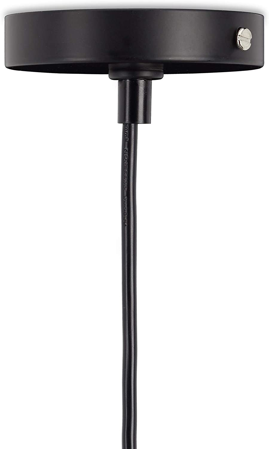 Lampada da parete lampada da terra decorazione di design con sospensione paralume sferico globo nero 13_0001352