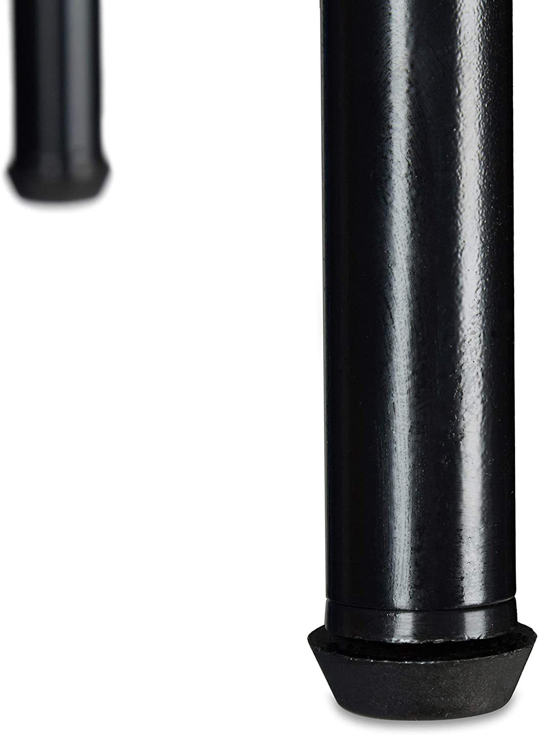 Appendiabiti asta appendiabiti porta scarpe stivali 2 scomparti 60 cm in metallo nero 13_0002134