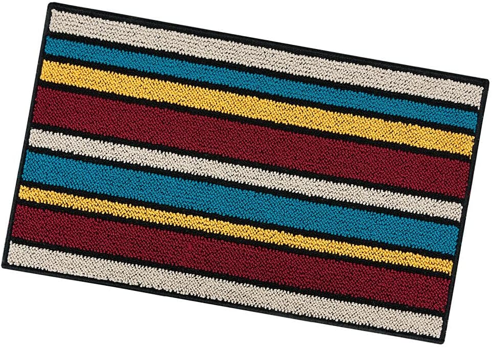 Zerbino Ingresso 45x75 Antiscivolo Asciugapassi Interno Esterno Colorato Made In Italy Dis.A