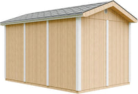 Casetta da giardino di qualit? premium 8,68 m² - H252x250x412 cm - Timbela M914A-HARVEST HONEY