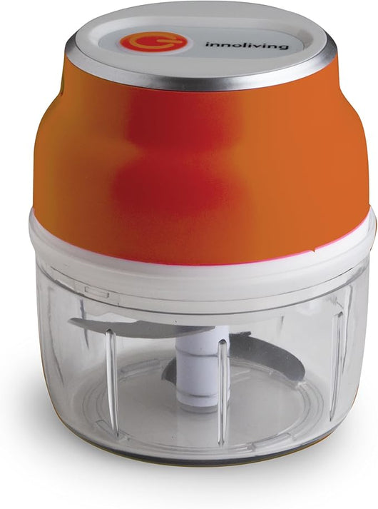 Sminuzzatore mini ricaricabile senza fili arancione