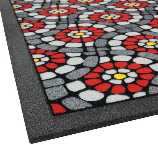Zerbino Gomma Morbida Tappeto Ingresso Asciugapassi Antiscivolo 40x70 cm Dis.Y