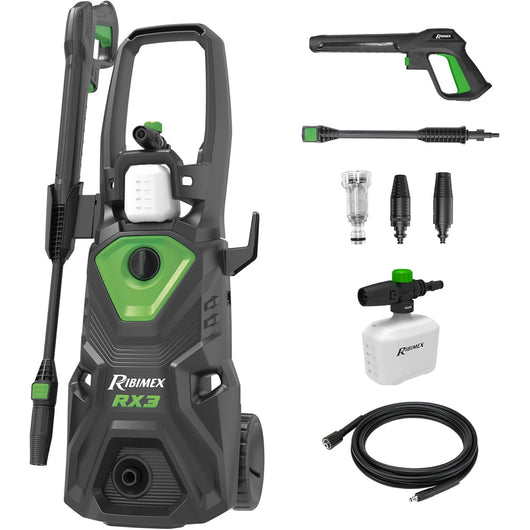 IDROPULITRICE RX3 1800W 145bar PORTATA MAX 450 Lt/h CON ACCESSORI RIBIMEX