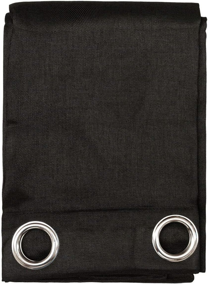 Tenda Porta Finestra 140x280 cm Tessuto Semitrasparente Coprente Occhielli Acciaio