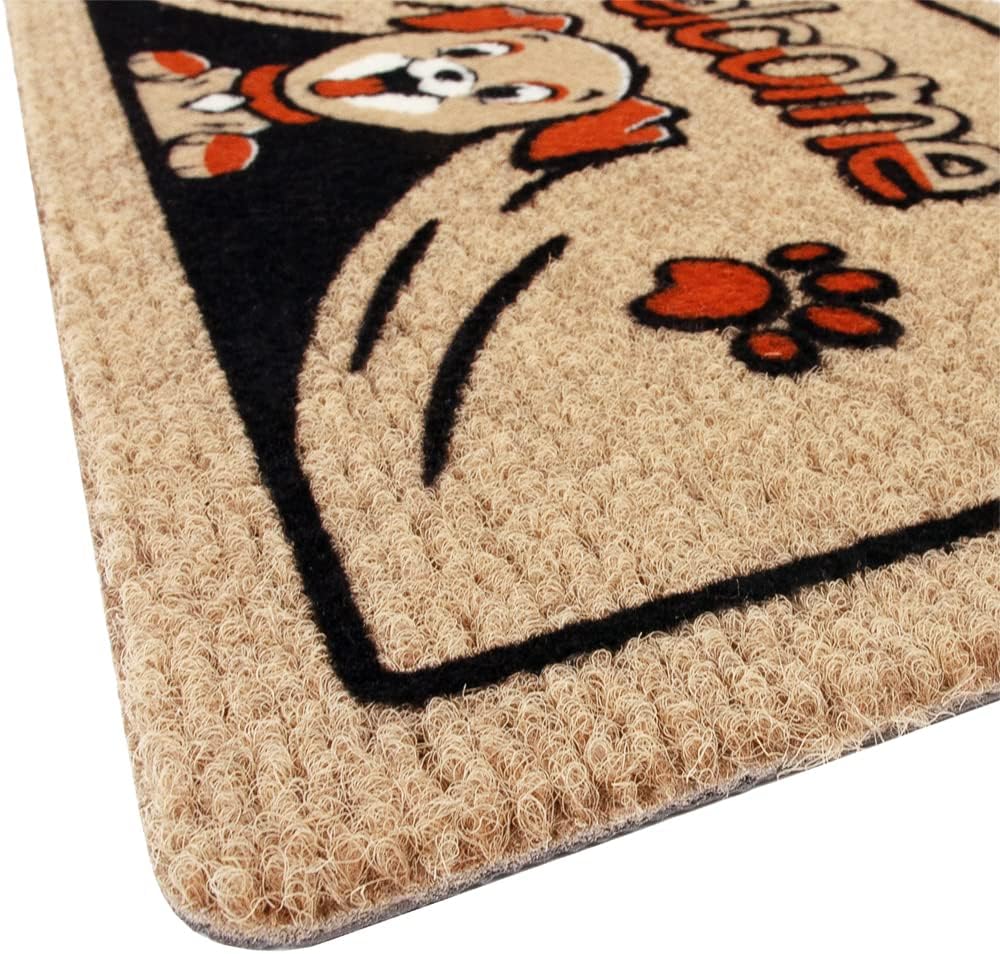 Zerbino Ingresso Antiscivolo Asciugapassi Entrata Assorbente Rettangolare 40X70 cm Dis.P