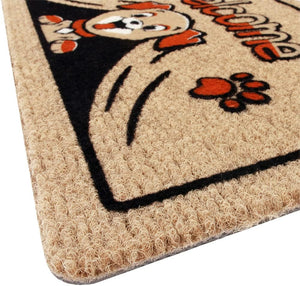 Zerbino Ingresso Antiscivolo Asciugapassi Entrata Assorbente Rettangolare 40X70 cm Dis.P