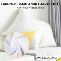 Anima Imbottitura Cuscino 60x60 - Alta Qualità, Morbidezza e Comfort per Interni ed Esterni, Ideale per Arredamento, Divani e Letti