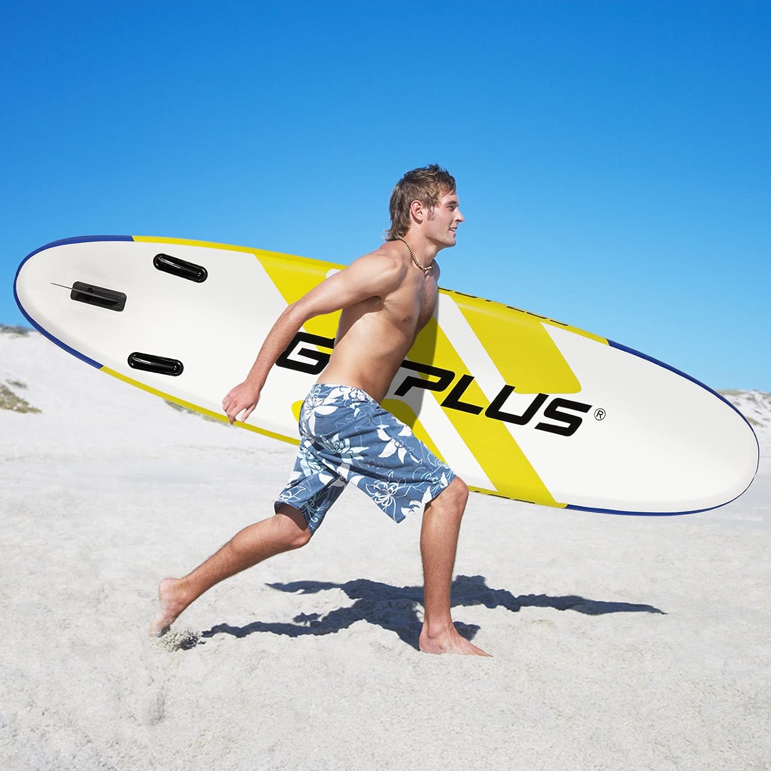 Tavola da Paddle Gonfiabile 305/335 cm, Stand Up Paddle con Superficie Antiscivolo, con Accessori Completi, Tavola da Surf per Giovani e Adulti