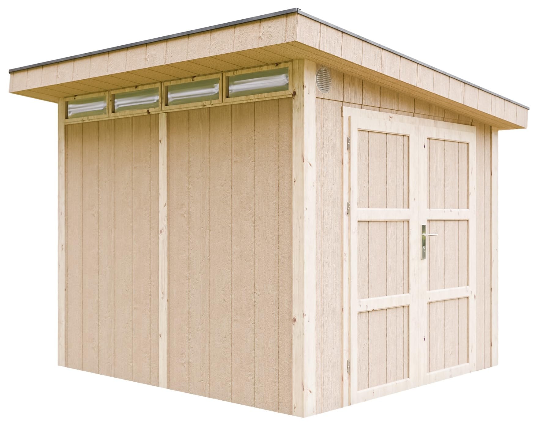 Casetta da giardino 5,9m?² - L279xL293xA237 cm - giardino casetta TIMBELA M903AB