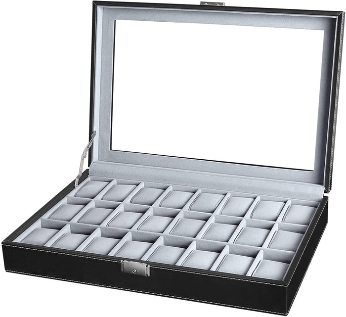 Scatola portaorologi per 24 orologi 3 file 12_0000308