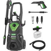 IDROPULITRICE RX4 2200W 160bar PORTATA MAX 480 Lt/h CON ACCESSORI RIBIMEX