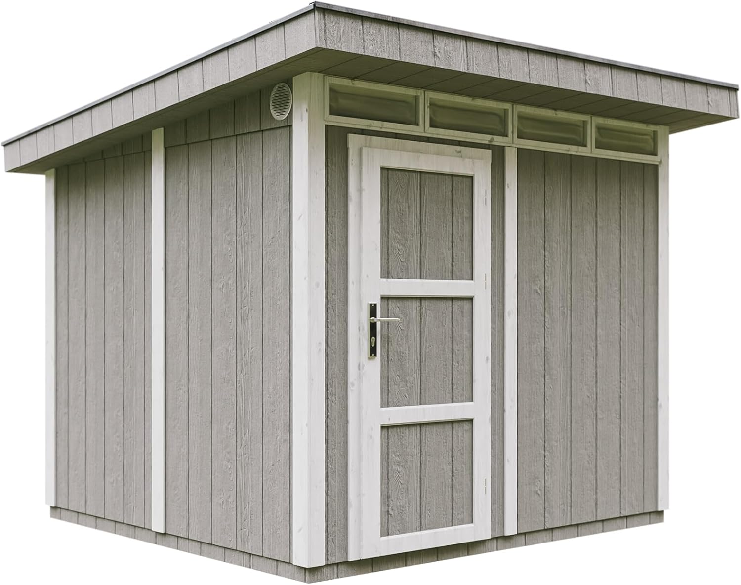 Casetta da Giardino di QUALIT? PREMIUM 5,9m?²-L279xW293cm - TIMBELA M903-TUNDRA GREY