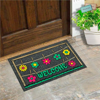 Zerbino Ingresso Gomma Moderno Interno Esterno Asciugapassi Antiscivolo Made In Italy Dis.B