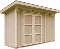 Casetta da Giardino di QUALIT? PREMIUM 4,3m?²-L161xW411cm - TIMBELA M902A