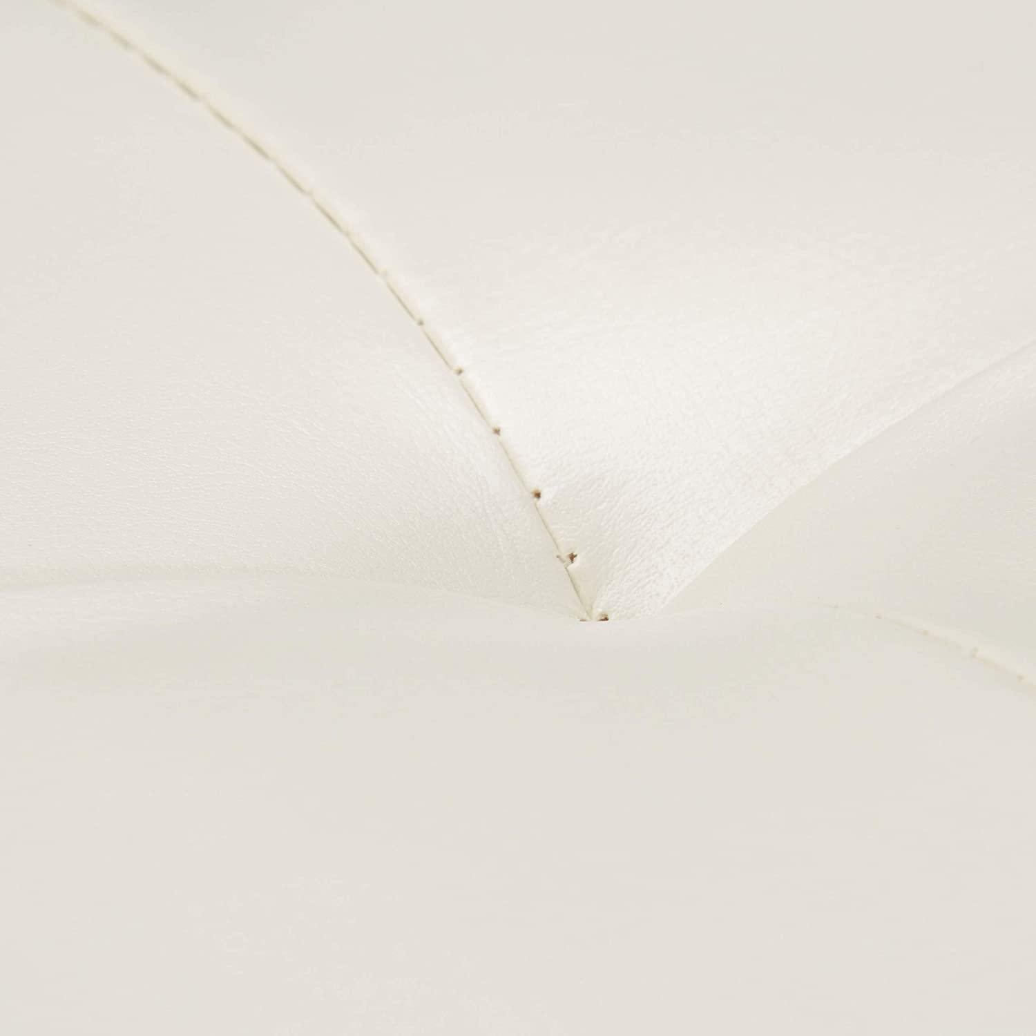 Panca portascarpe aperta sintetica supporto in rete metallica 115 cm bianco 13_0000367