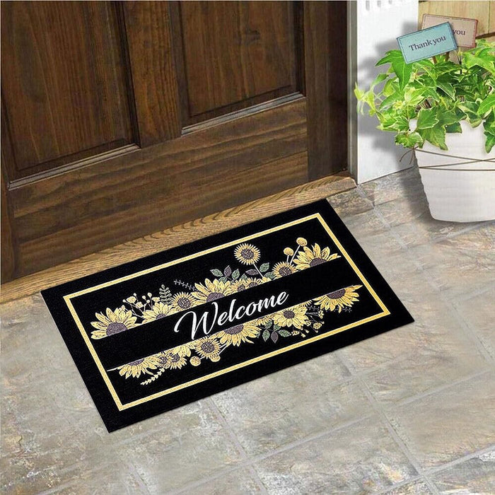 Zerbino Gomma Sostenibile 40X70 Antiscivolo Ingresso Interno Esterno Moderno Dis.K