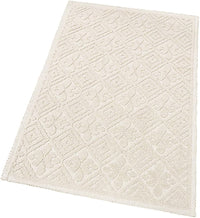 Tappeto Camera Scendiletto Bagno 60x135 cm Puro Cotone Lavabile Elegante Assorbente