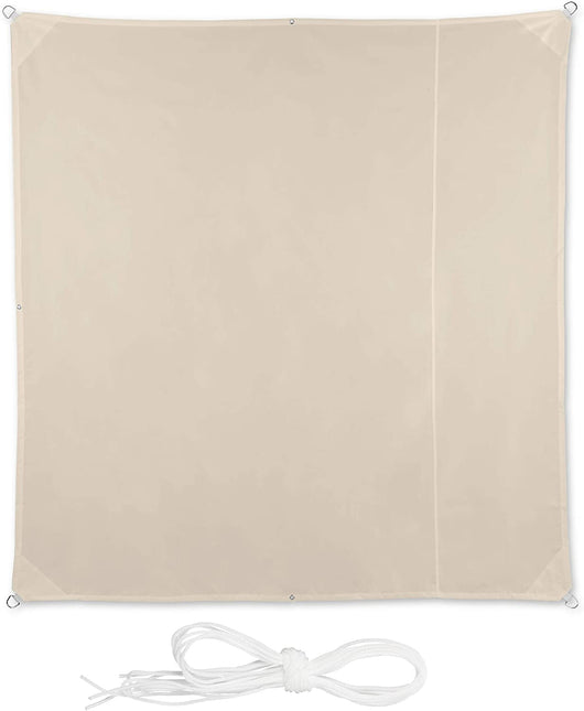 Vela ombreggiante quadrata 2 x 2 m beige 13_0002942