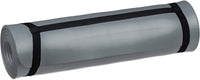 Tappetino yoga spessore 1 cm cinturino in gomma trasporto ginnastica pilates aerobica grigio 13_0002843_2