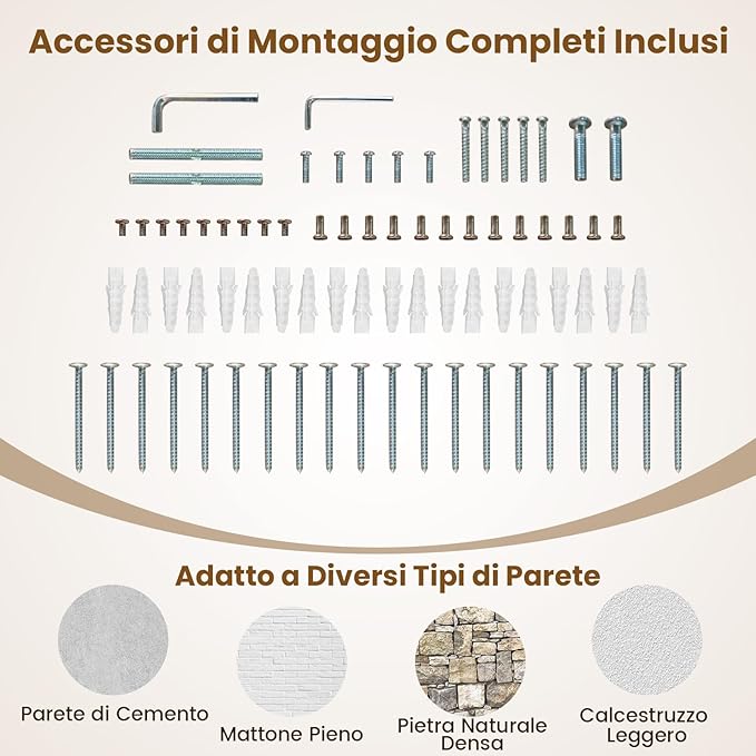 Mensole da Parete per Gatti da Arrampicata, Set Mobili a Muro con 4 Livelli, Amaca, Pannello Graffiato e Tappetini, 2 Piattaforme di Lancio, Albero Tiragraffi Salvaspazio (Modello 4)
