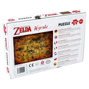 Nintendo: Winning Moves - The Legend Of Zelda - Hyrule Field Puzzle 500 Pz