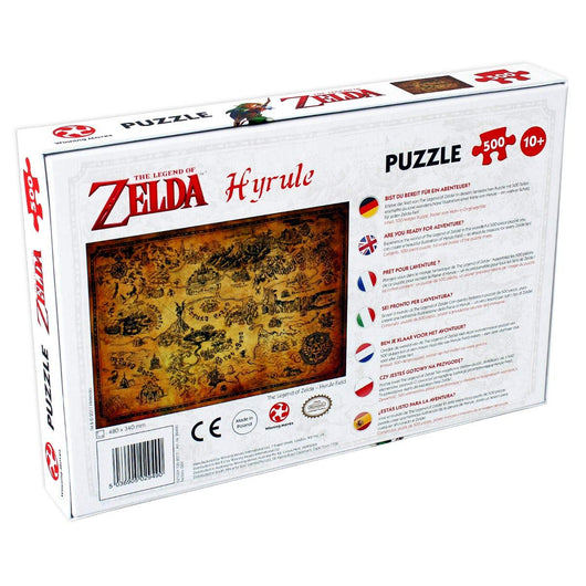 Nintendo: Winning Moves - The Legend Of Zelda - Hyrule Field Puzzle 500 Pz
