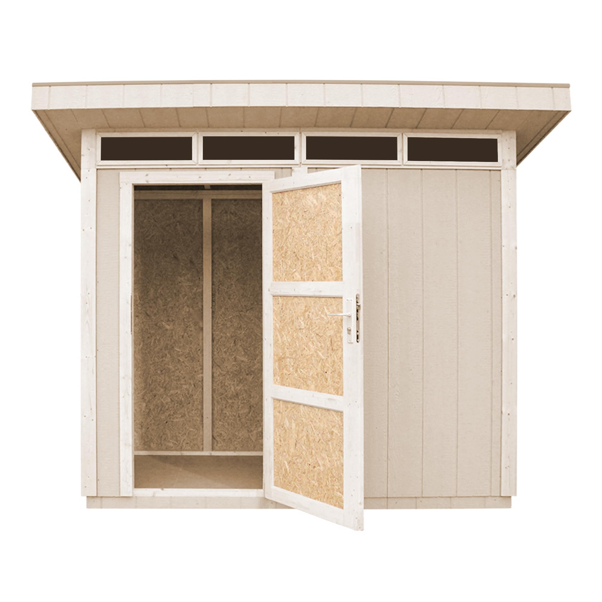 Casetta da Giardino di QUALIT? PREMIUM 3m?²-L161xW294cm - TIMBELA M901-REDWOOD RED