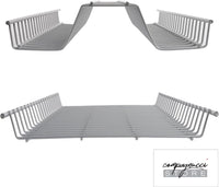 Coppia Griglie Scolapiatti E Scolabicchieri Per Mobile Da 900 Mm 