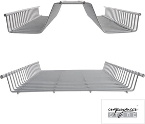 Coppia Griglie Scolapiatti E Scolabicchieri Per Mobile Da 900 Mm 