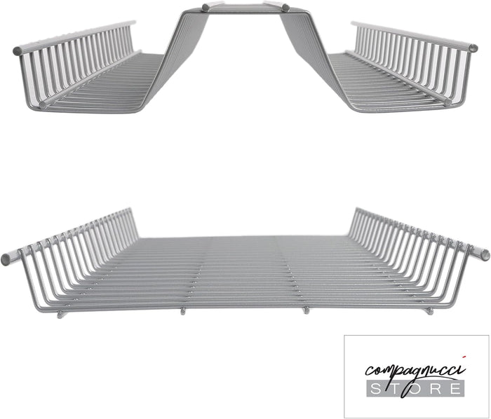 Coppia Griglie Scolapiatti E Scolabicchieri Per Mobile Da 900 Mm 