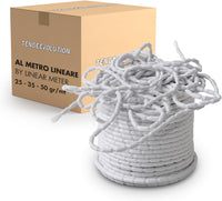 Filo in Piombo Rivestito per Tende - Aggiunge Peso e Stile ai tuoi Tessuti - Made in Italy, Morbido e Flessibile, 25 gr/mt - Venduto al Metro Lineare