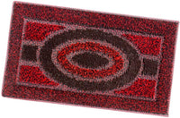 Zerbino Ingresso 80x120 cm Asciugapassi Assorbente Antiscivolo Morbido Made In Italy Rosso