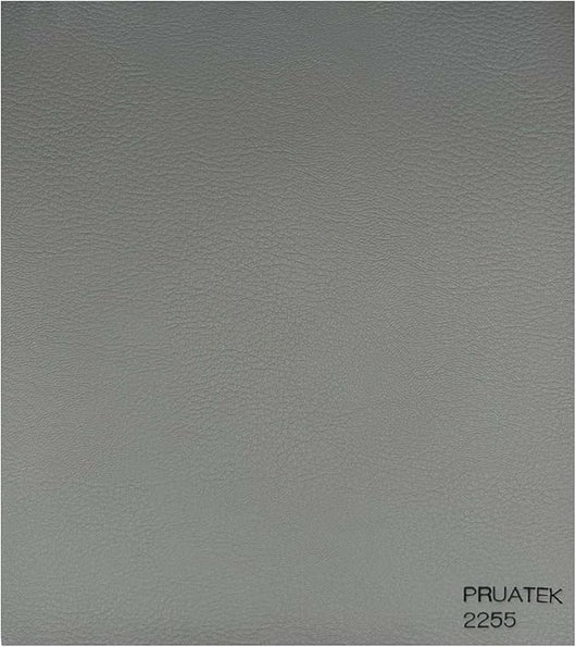 Tessuto FintaPelle Nautica Tappezzeria Alta Qualità "PRUATEK" - Colore GRIGIO CHIARO 2255 - Morbida e Resistente - Vendita al Metro - H.140