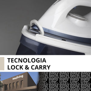 Innoliving Ferro Da Stiro INN-681 con Generatore di Vapore Continuo