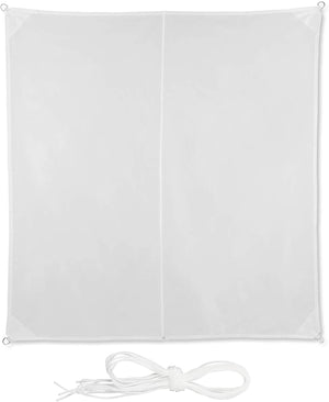 Tenda a vela quadrata 3 x 3 m bianca 13_0002943_2