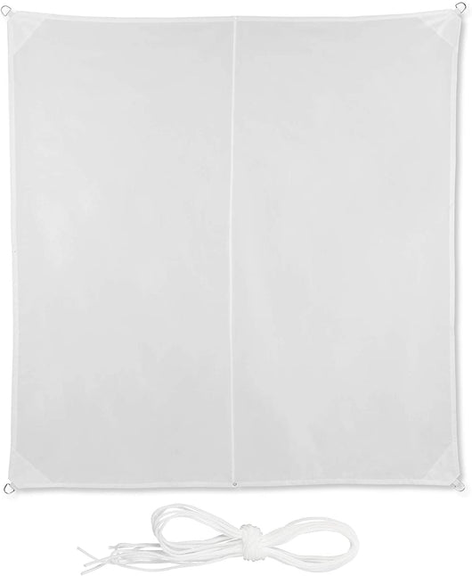 Tenda a vela quadrata 3 x 3 m bianca 13_0002943_2