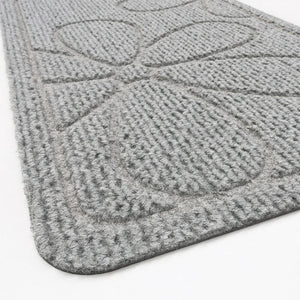 Zerbino Ingresso Assorbente Antiscivolo Asciugapassi Interno Esterno Grigio Made In Italy