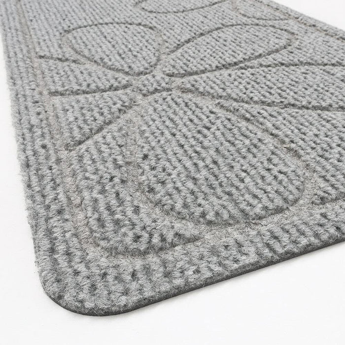 Zerbino Ingresso Assorbente Antiscivolo Asciugapassi Interno Esterno Grigio Made In Italy