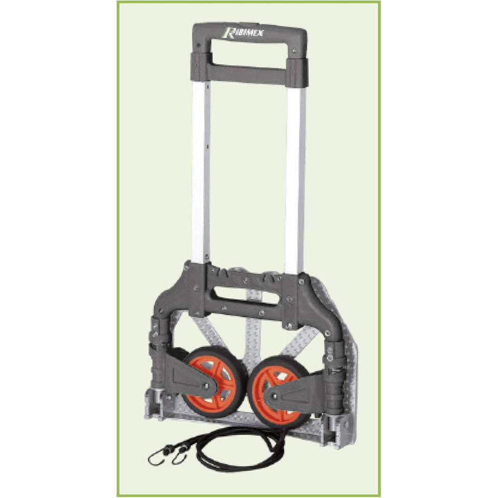 CARRELLO PORTAPACCHI SACCHI PALA PIEGHEVOLE PORTATA MAX 80Kg ALLUMINIO RIBIMEX