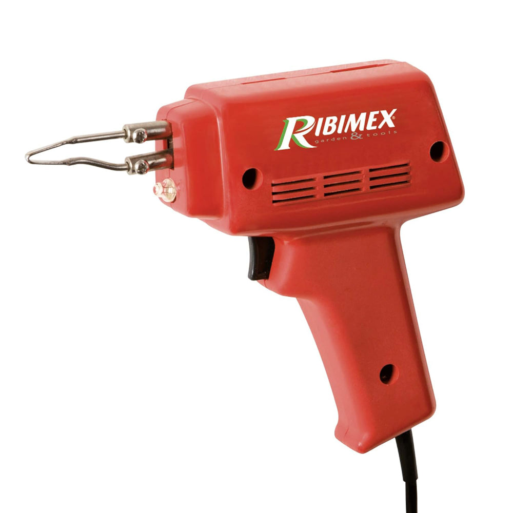 SALDATORE ISTANTANEO PISTOLA SALDATRICE FILO A STAGNO SALDATURE 100W RIBIMEX PRSOUDKIT