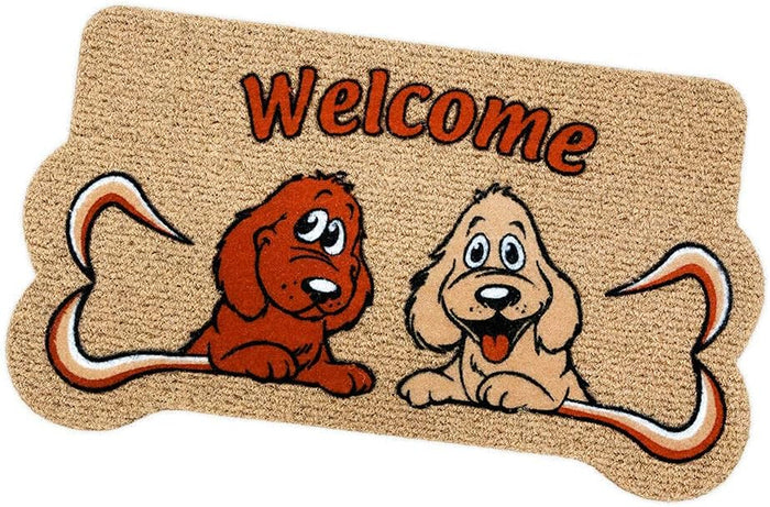 Zerbino Ingresso Antiscivolo Asciugapassi Entrata Assorbente Rettangolare 40X70 cm Dis.B