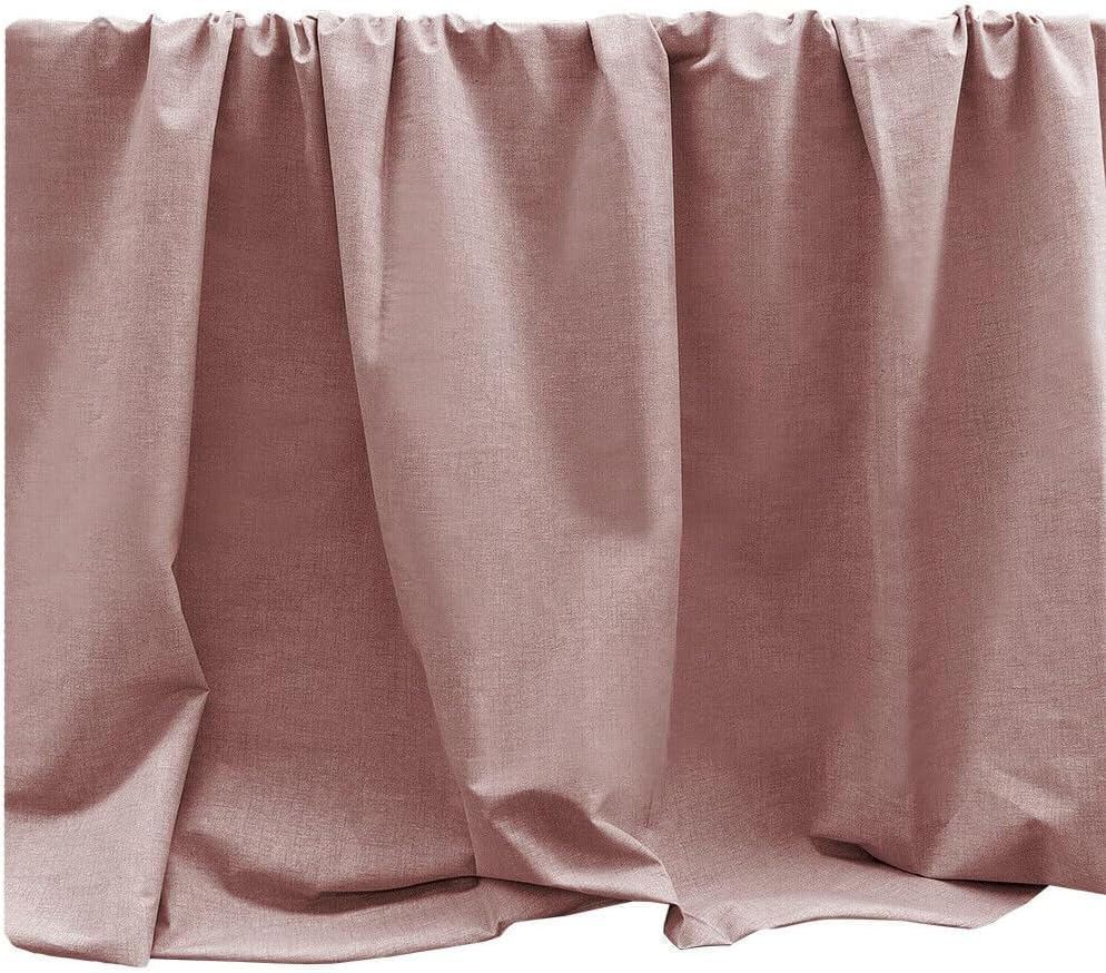 Telo Arredo Cotone 260x280 cm Copridivano Granfoulard Copriletto Tessuto Multiuso Rosso Pastello