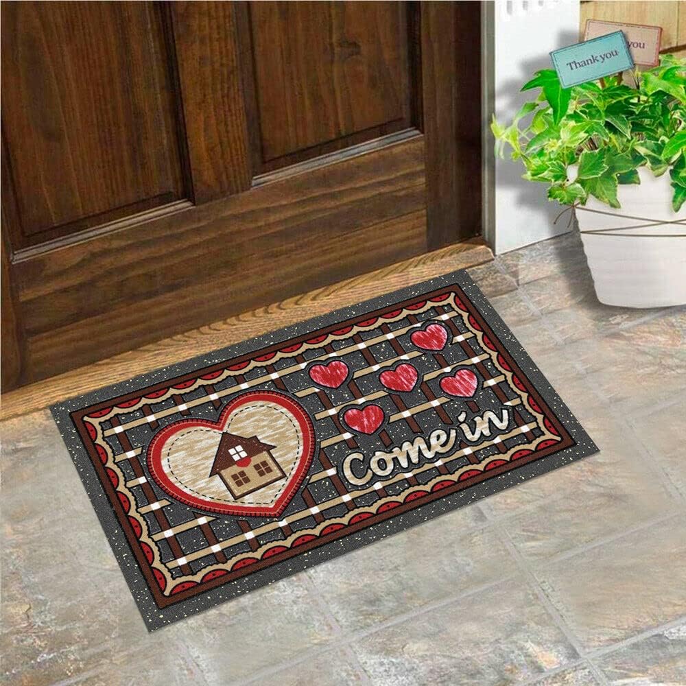 Zerbino Ingresso Gomma Moderno Interno Esterno Asciugapassi Antiscivolo Made In Italy Dis.E