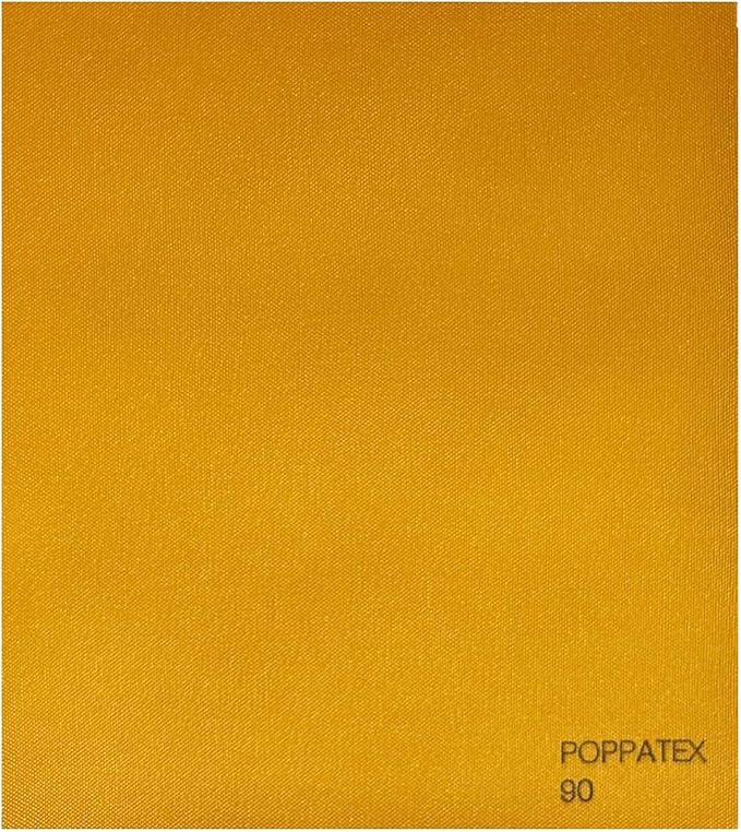 Tessuto Ecopelle Nautica Tappezzeria Alta Qualità "POPPATEX" - Colore GIALLO SCURO 90 - Morbida e Resistente - Vendita al Metro - H.140