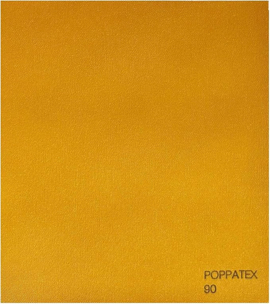 Tessuto Ecopelle Nautica Tappezzeria Alta Qualità "POPPATEX" - Colore GIALLO SCURO 90 - Morbida e Resistente - Vendita al Metro - H.140