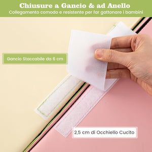 Set di Blocchi in Schiuma per Bambini 4 Pezzi, Set di Costruzioni Morbide in PU + EPE per Sviluppo dei Bambini, Gioco Attivo Interno per Arrampicarsi e Gattonare (Rosa)