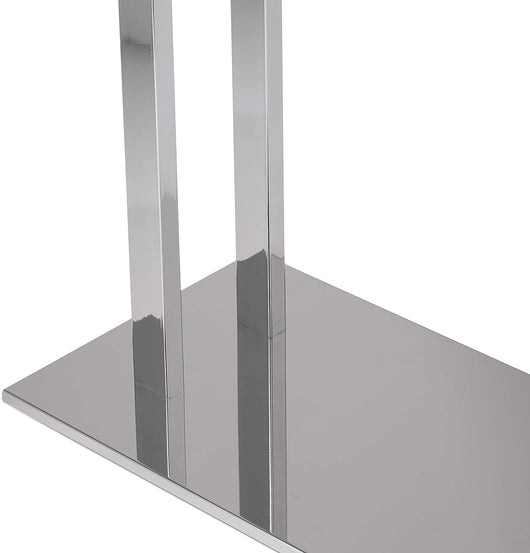 Supporto da bagno porta asciugamani in acciaio inox colore argento 13_0002257_2