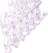 Appendiabiti da muro 5 ganci bianco antico 13_0002203