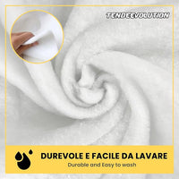 Ovatta Sintetica Resinato al Metro - Altezza 2,1m, Spessore 1cm, 100g - Ideale per Imbottitura, Trapunte, Riempimento Tessuto e Pupazzi