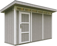 Casetta da Giardino di QUALITÃ€ PREMIUM 4,3mq-L161xW411cm - TIMBELA M902-TUNDRA GREY
